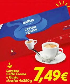 Offerta per Lavazza - Caffe Crema E Gusto a 7,49€ in SuperConveniente