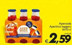 Offerta per Apersoda - Aperitivo Leggero  a 2,59€ in SuperConveniente