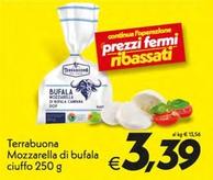 Offerta per Terrabuona - Mozzarella Di Bufala  a 3,39€ in SuperConveniente
