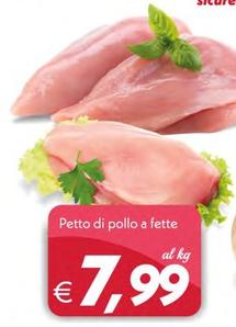 Offerta per Petto Di Pollo A Fette a 7,99€ in SuperConveniente