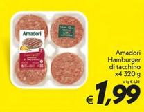 Offerta per Amadori - Hamburger Di Tacchino a 1,99€ in SuperConveniente