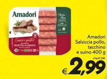 Offerta per Amadori - Salsiccia Pollo/tacchino E Suino a 2,99€ in SuperConveniente