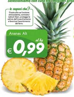Offerta per Ananas a 0,99€ in SuperConveniente