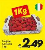 Offerta per Fragole Cassetta a 2,49€ in SuperConveniente