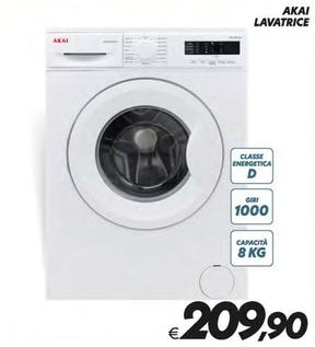 Offerta per Akai - Lavatrice a 209,9€ in SuperConveniente