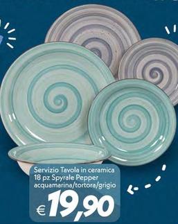 Offerta per Servizio Tavola In Ceramica a 19,9€ in SuperConveniente