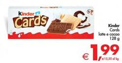 Offerta per Kinder - Cards Latte E Cacao a 1,99€ in Decò