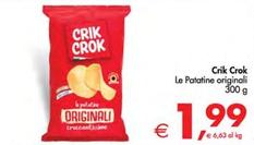 Offerta per Crik Crok - Le Patatine Originali a 1,99€ in Decò