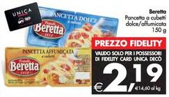 Offerta per Beretta - Pancetta A Cubetti Dolce a 2,19€ in Decò