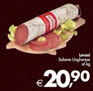 Offerta per Levoni - Salame Ungherese a 20,9€ in Decò