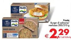 Offerta per Frosta - Burger Di Salmone a 2,29€ in Decò