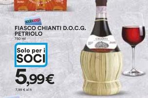 Offerta per Petriolo - Fiasco Chianti D.O.C.G. a 5,99€ in Ipercoop