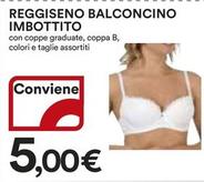 Offerta per Reggiseno Balconcino Imbottito a 5€ in Ipercoop