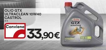 Offerta per Castrol - Olio Gtx Ultraclean 10W40 a 33,9€ in Ipercoop