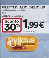 Offerta per Delicius - Filetti Di Alici a 1,99€ in Ipercoop