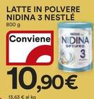 Offerta per Nestlè - Latte In Polvere Nidina 3 a 10,9€ in Ipercoop