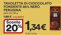 Offerta per Perugina - Tavoletta Di Cioccolato Fondente 85% Nero a 1,34€ in Ipercoop