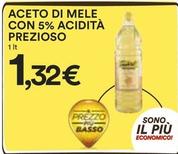 Offerta per Aceto Di Mele Con 5% Acidità Prezioso a 1,32€ in Ipercoop