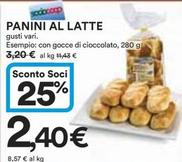Offerta per Panini Al Latte a 2,4€ in Ipercoop