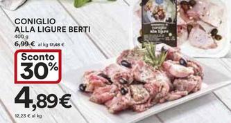 Offerta per Berti - Coniglio Alla Ligure a 4,89€ in Ipercoop