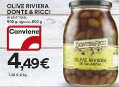 Offerta per Donte & Ricci - Olive Riviera a 4,49€ in Ipercoop