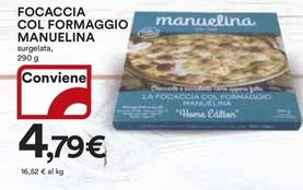 Offerta per Manuelina - Focaccia Col Formaggio a 4,79€ in Ipercoop
