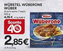 Offerta per Wuber - Würstel Wüberone a 2,85€ in Ipercoop