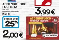 Offerta per Fochista - Accendifuoco a 2€ in Ipercoop