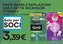 Offerta per Wilkinson Sword - Rasoi Barba E Depilazione Usa E Getta Xtreme3 a 3,39€ in Ipercoop