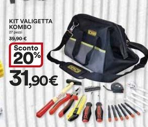 Offerta per Kombo - Kit Valigetta a 31,9€ in Ipercoop