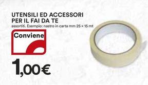 Offerta per Utensili Ed Accessori Per Il Fai Da Te a 1€ in Ipercoop
