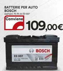 Offerta per Bosch - Batterie Per Auto a 109€ in Ipercoop