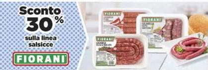 Offerta per Fiorani - Sulla Linea Salsicce in Ipercoop