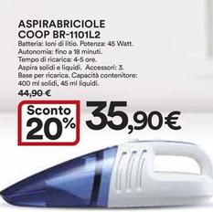 Offerta per Coop - Aspirabriciole BR 1101L2 a 35,9€ in Ipercoop