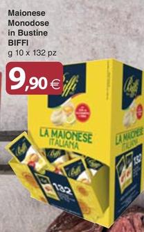 Offerta per Biffi - Maionese Monodose In Bustine a 9,9€ in Docks Market