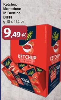 Offerta per Biffi - Ketchup Monodose In Bustine a 9,49€ in Docks Market