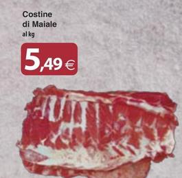 Offerta per Costine Di Maiale a 5,49€ in Docks Market