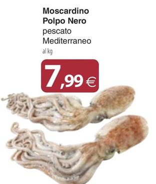 Offerta per Moscardino Polpo Nero a 7,99€ in Docks Market