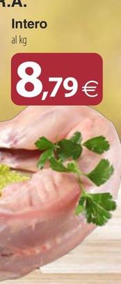 Offerta per Coniglio Di Carmangola O.r.a. Intero a 8,79€ in Docks Market