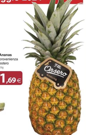 Offerta per F.lli Orsero - Ananas a 1,69€ in Docks Market