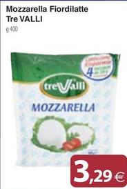 Offerta per Trevalli - Mozzarella Fiordilatte a 3,29€ in Docks Market