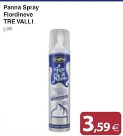 Offerta per Trevalli - Neve Panna Spray Fiordineve a 3,59€ in Docks Market