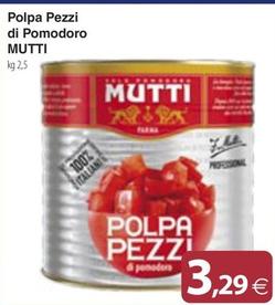 Offerta per Mutti - Polpa Pezzi Di Pomodoro a 3,29€ in Docks Market