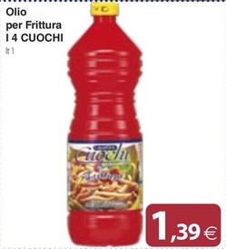 Offerta per I Quattro Cuochi - Olio Per Frittura a 1,39€ in Docks Market