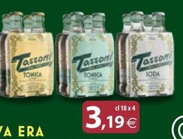 Offerta per Tassoni - Tonica, Soda a 3,19€ in Docks Market