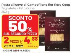 Offerta per Fior Fiore Coop - Pasta All'uovo Di Campofilone a 2,17€ in Superstore Coop