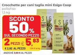 Offerta per Esigo Coop - Crocchette Per Cani Taglia Mini a 2,92€ in Superstore Coop