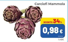 Offerta per Carciofi Mammola a 0,98€ in Superstore Coop