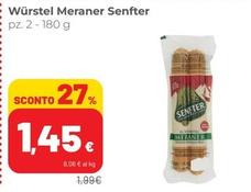 Offerta per Senfter - Würstel Meraner a 1,45€ in Superstore Coop