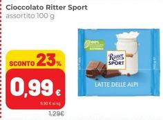 Offerta per Ritter Sport - Cioccolato a 0,99€ in Superstore Coop